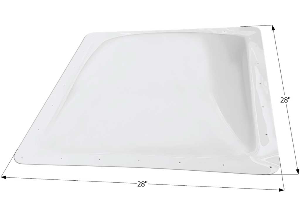 Icon Technologies Limited RV Skylight, Sl2424w, White - RV Skylights & Components