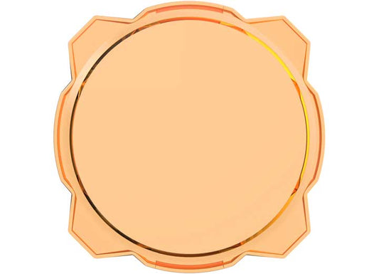 KC Hilites Shield; Pro6 Amber (EA) Dot Approved - Offroad Light Stone Guards & Covers