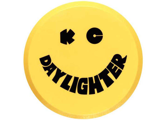 KC Hilites Black/yellow 6" KC Daylighter Plastic Cover - Offroad Light Stone Guards & Covers