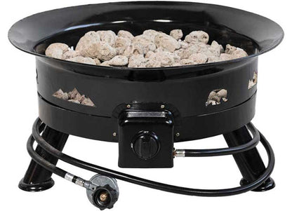 Kuma Outdoor Gear Bear Blaze Fire Bowl 24- Black - Gas Fire Pits