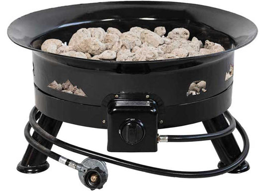 Kuma Outdoor Gear Bear Blaze Fire Bowl 24- Black - Gas Fire Pits