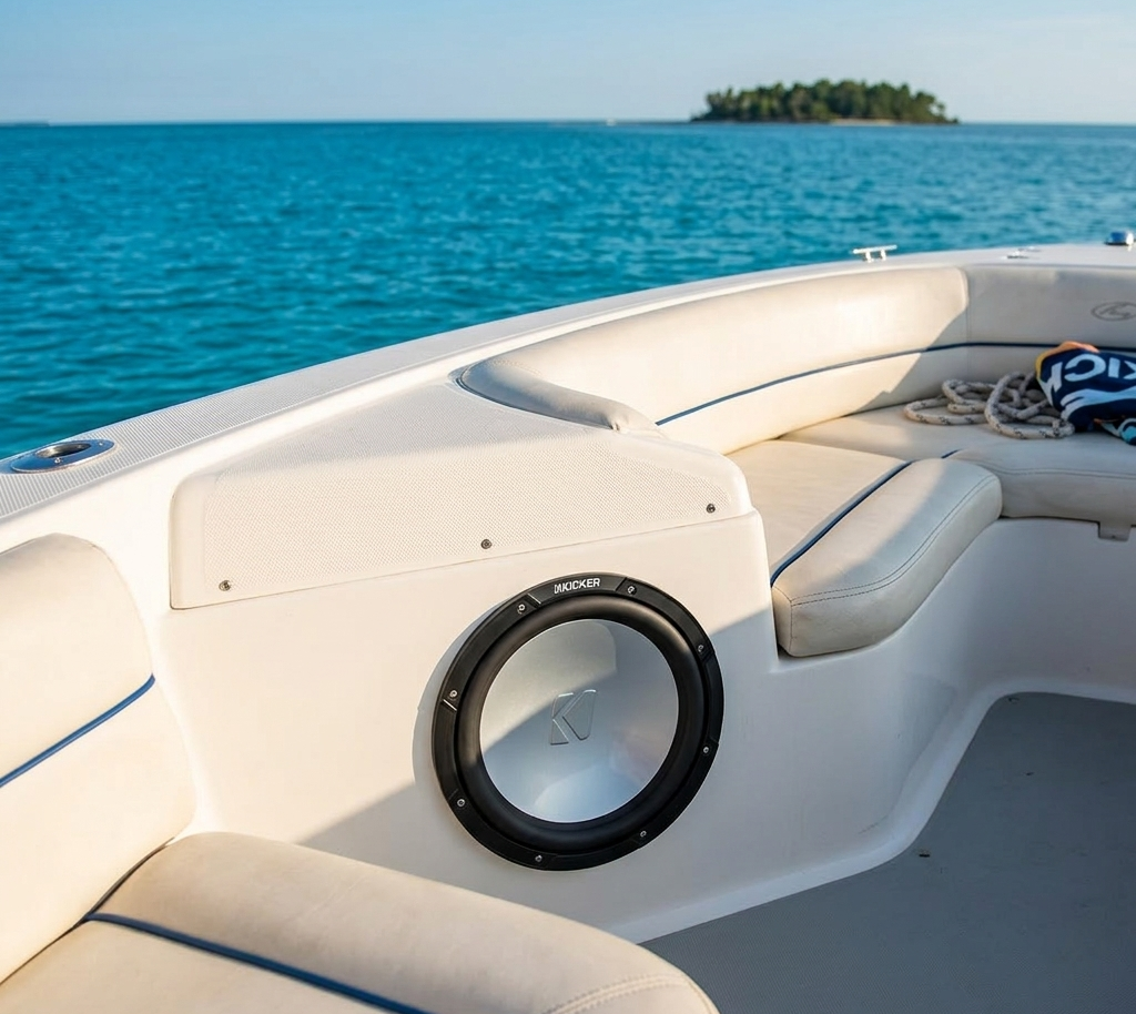 KICKER KMF12 12" Weather-Proof Subwoofer f/Freeair Applications - 4-Ohm [45KMF124]