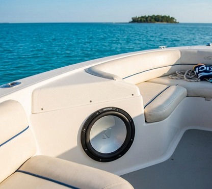 KICKER KMF12 12" Weather-Proof Subwoofer f/Freeair Applications - 4-Ohm [45KMF124]