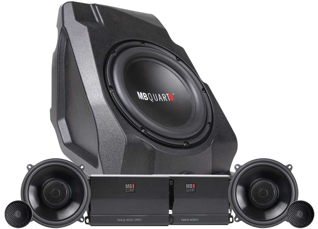 MB Quart 2020-2024 Polaris Rzr Pro Xp/pro R/turbo R 800W Stg 3 Tuned-ride Command-upgrade Existing Oem Audio - Speaker & Sound Bar Packages