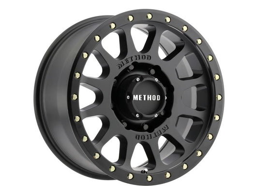 Method Race Wheels 8X180 18X9 NV HD Matte Black 18O/S 5.75IN BS - Wheels