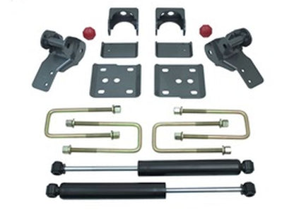 Maxtrac Suspension 15-23 F150 2/4WD Incl, Flip Kit W- Hangers And Rear Maxtrac Shocks - Suspension Lowering Kits