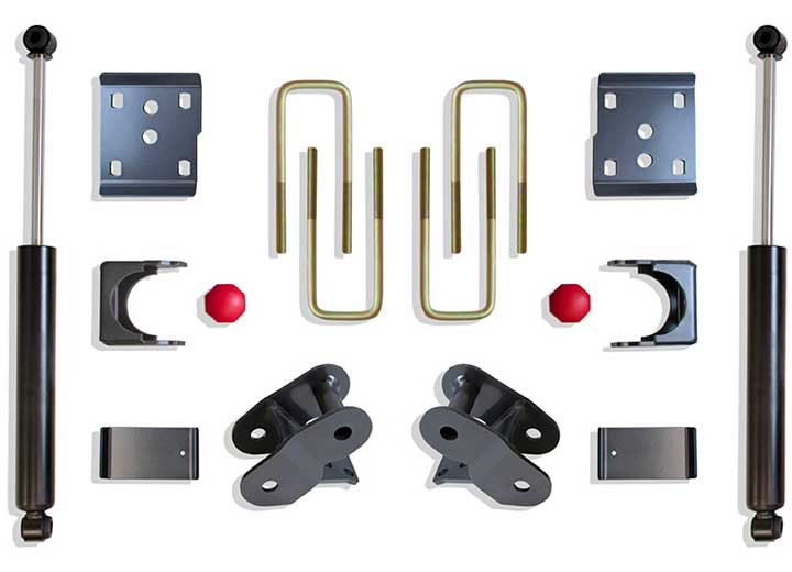 Maxtrac Suspension 15-23 F150 2/4WD Incl, Flip Kit W- Hangers And Rear Maxtrac Shocks - Suspension Lowering Kits