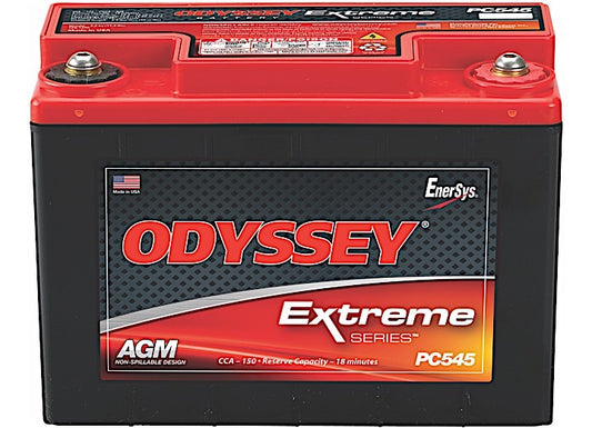 Odyssey Odyssey Extreme Series 12V Pc545 Battery - Powersport Batteries