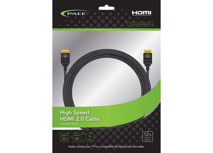 Pace International Pace - 12FT Hdmi Cable - HDMI Cables