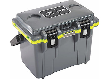 Pelican IM 14QT Elite Cooler Dkgry/egrn - Coolers