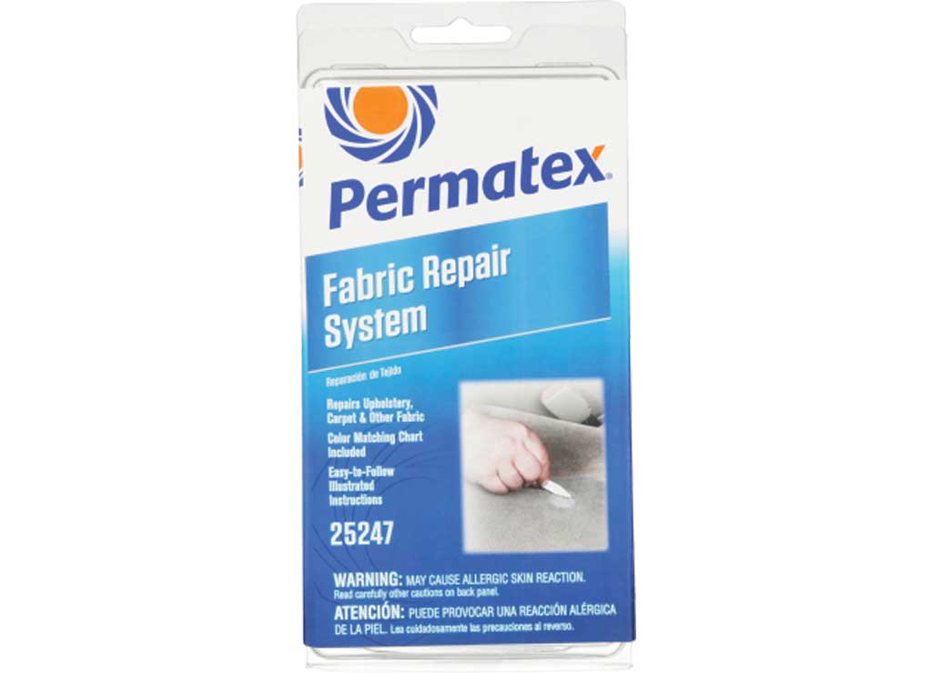 Permatex Fabric Repair Kit, 1 Kit, Clam Shel - Upholstery & Tools