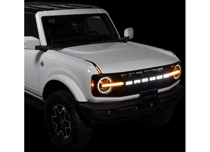 Putco 21-C Bronco Luminix "bronco" Led Grille Emblems - Emblem Accents