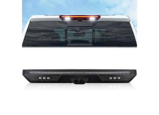 Recon Truck Accessories 19-24 Silverado/sierra 1500/20-24 2500/3500 Red Led Brake Light Kit Smoked Lens - Third Brake Lights & Components