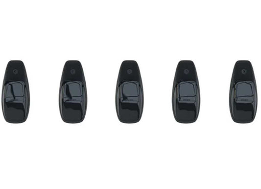Recon Truck Accessories 19-C Ram 2500/3500HD (5 Pc) Smoked Cab Roof Light Lens With 2-WAY Amber Led - Roof & Cab Marker Lights