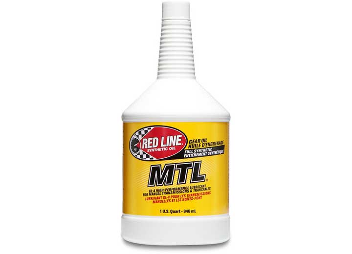 Red Line Oil Mtl 75W80 Manual Transmission Gear Oil Gl-4, 1 Quart - Transmission & Differential Lubricants