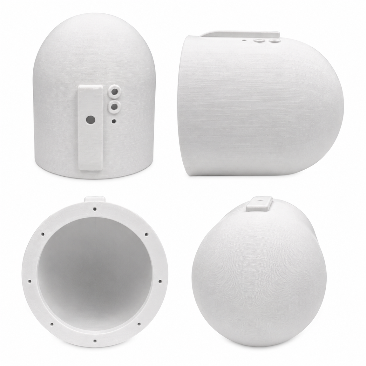 6.5” & 8” Marine Speaker Pods for Boats, Golf Carts, ATV & UTV | 360° Swivel Roll Bar Mounts - RockPods