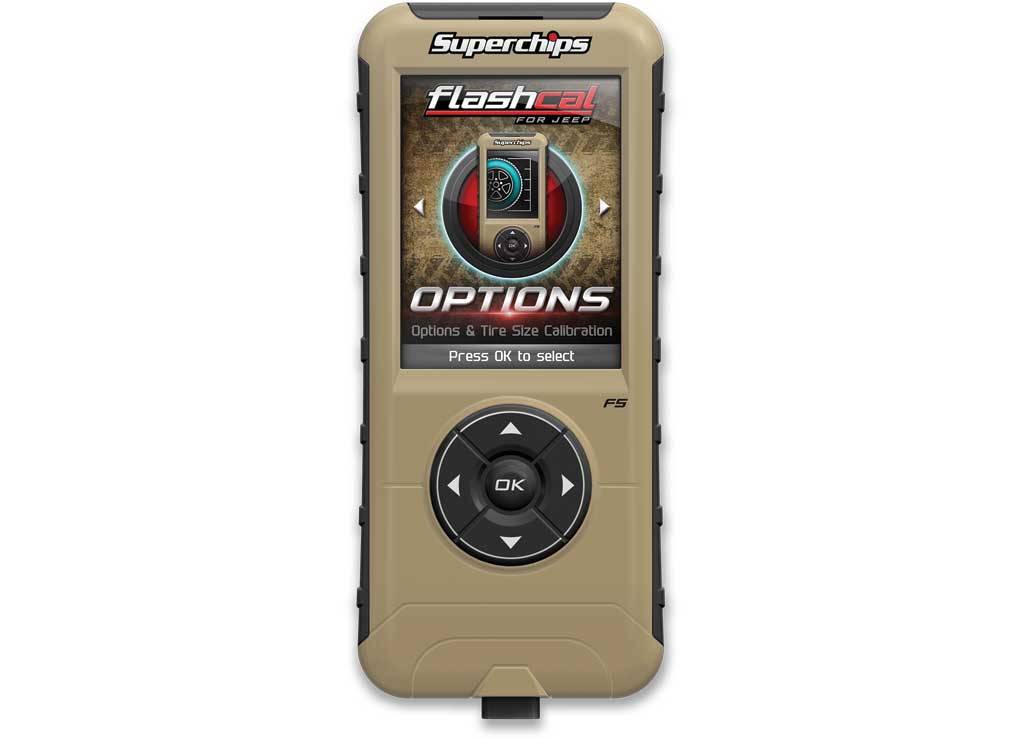 Superchips 18-C Wrangler Jl,20-c Gladiator Flashcal F5 - Speedometer Calibrators