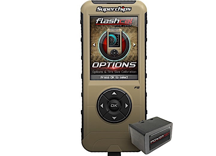 Superchips 18-C Wrangler Jl,20-c Gladiator Flashcal F5 - Speedometer Calibrators