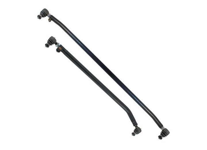 Synergy 07-18 Wrangler HD Steering Kit Tie Rod Drag Link Clamp Stud & Fox IF - Steering Kits