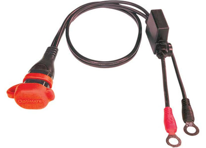 Tecmate / Optimate Optimate Cable O-40, Weatherproof Sae Socket, Panel Mount - USB Cables & Adapters