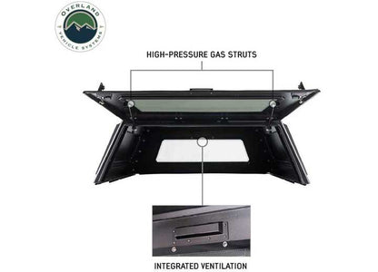 Overland Vehicle Systems 16-23 Tacoma 5FT Bed - Expedition Truck Cap - Truck Caps