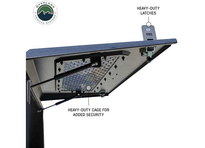 Overland Vehicle Systems 16-23 Tacoma 5FT Bed - Expedition Truck Cap - Truck Caps