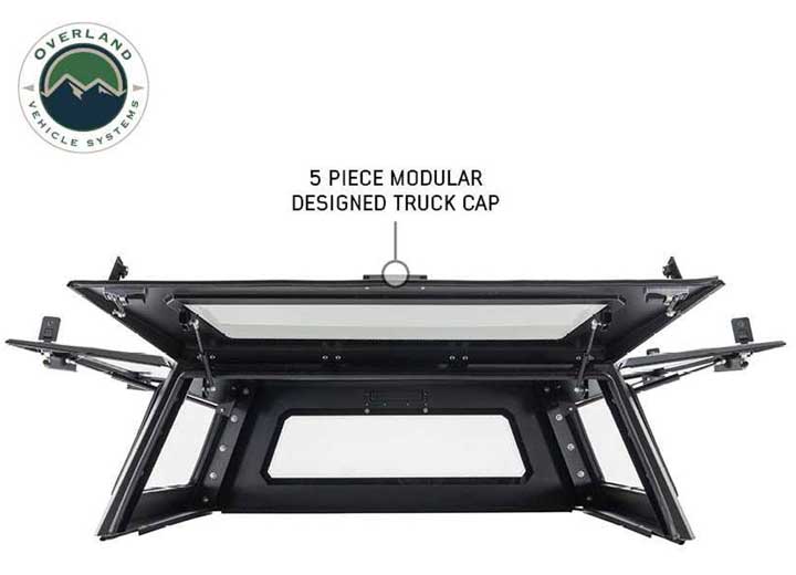 Overland Vehicle Systems 16-23 Tacoma 5FT Bed - Expedition Truck Cap - Truck Caps