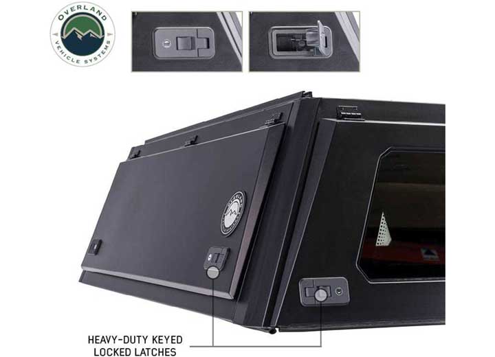 Overland Vehicle Systems 19-C Ram 1500 5.7FT Bed - Expedition Truck Cap - Truck Caps