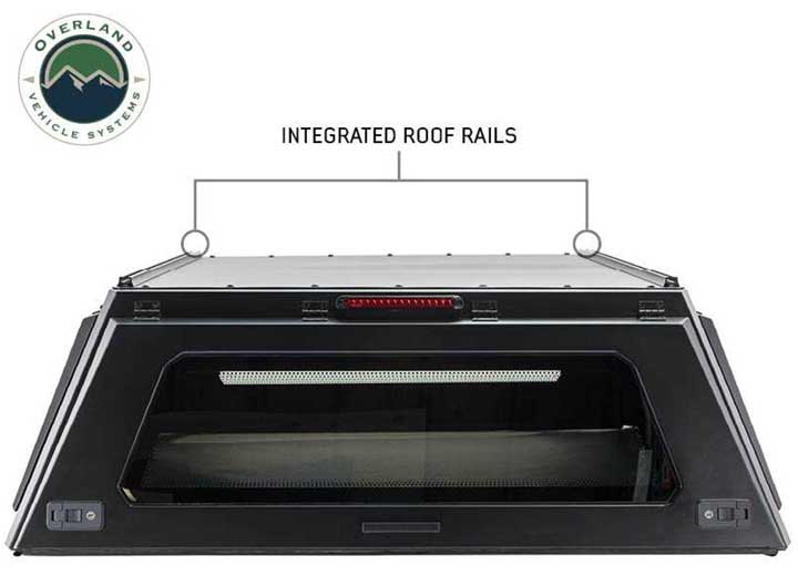 Overland Vehicle Systems 16-23 Tacoma 5FT Bed - Expedition Truck Cap - Truck Caps