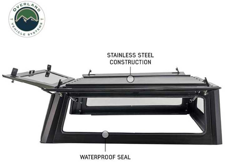 Overland Vehicle Systems 19-C Ram 1500 5.7FT Bed - Expedition Truck Cap - Truck Caps