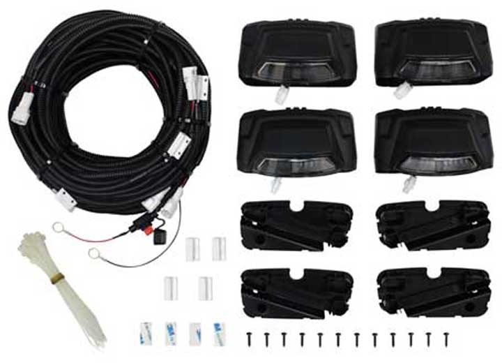 Westin Automotive Includes 4 End Caps With Integrated Led Lights And Wiring Harness. Blk R5 Led LI - Running Board Lights & Accessories