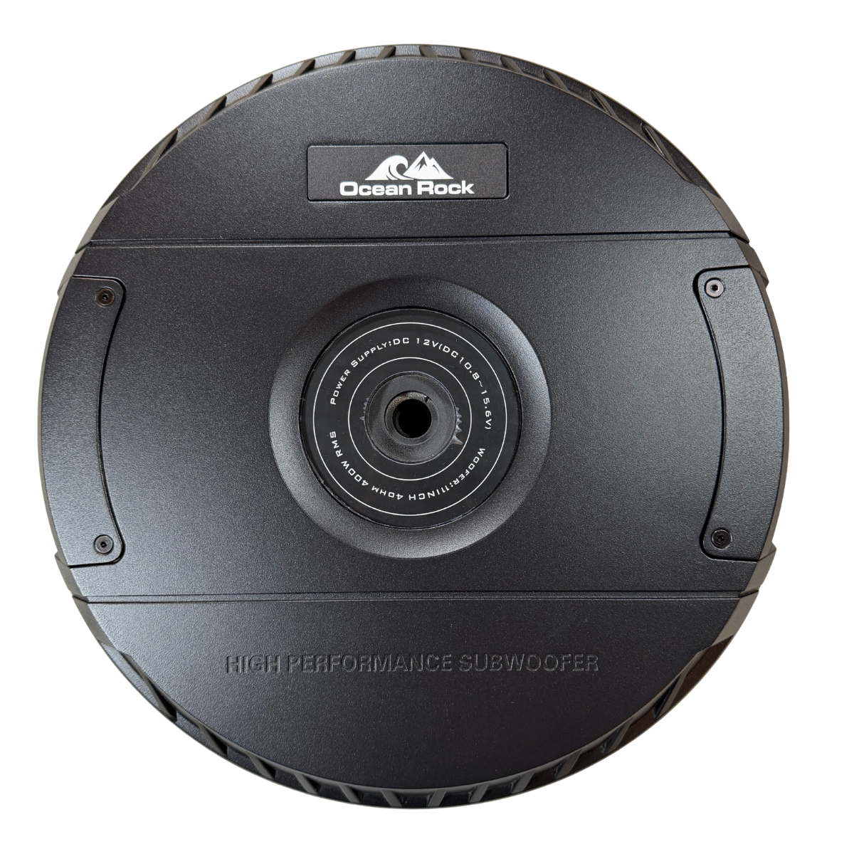 Ocean Rock BassWheel 1200W Peak/200W RMS 11" Active Spare Tire Subwoofer - Hidden Bass System Spare Wheel Sub