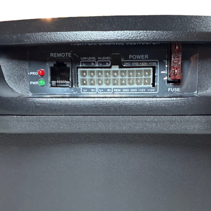 Ocean Rock BassWheel 1200W Peak/200W RMS 11" Active Spare Tire Subwoofer - Hidden Bass System Spare Wheel Sub