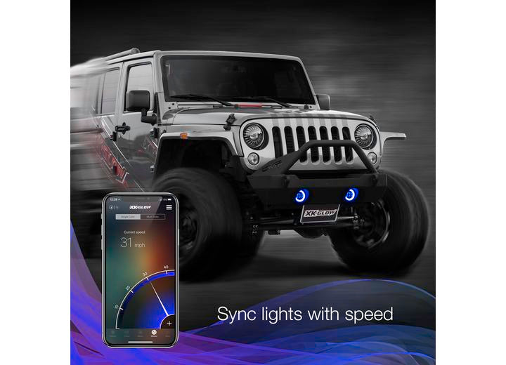 XK Glow Mini Xkchrome 12V Bluetooth App Controlled Controller - Lighting Remotes, Controllers, & Dimmers