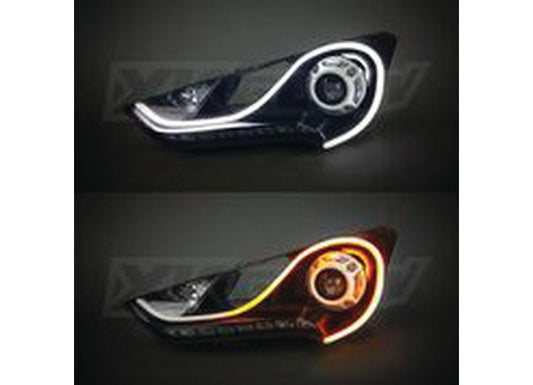XK Glow 24INCH-2PC Sequential Switchback Led Strip Drl Turnsignalheadlights - LED Boards