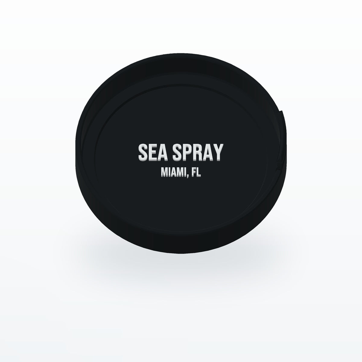 XL personalized boat name cup holder coaster, 95 mm across