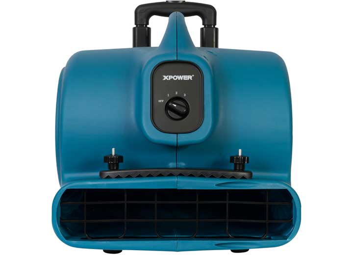 Xpower 1/2 HP 2980 Cfm Air Mover/dryer/fan W/ Telescopic Handle, Wheels, Carpet Clamp, - Specialty Fans & Air Movers