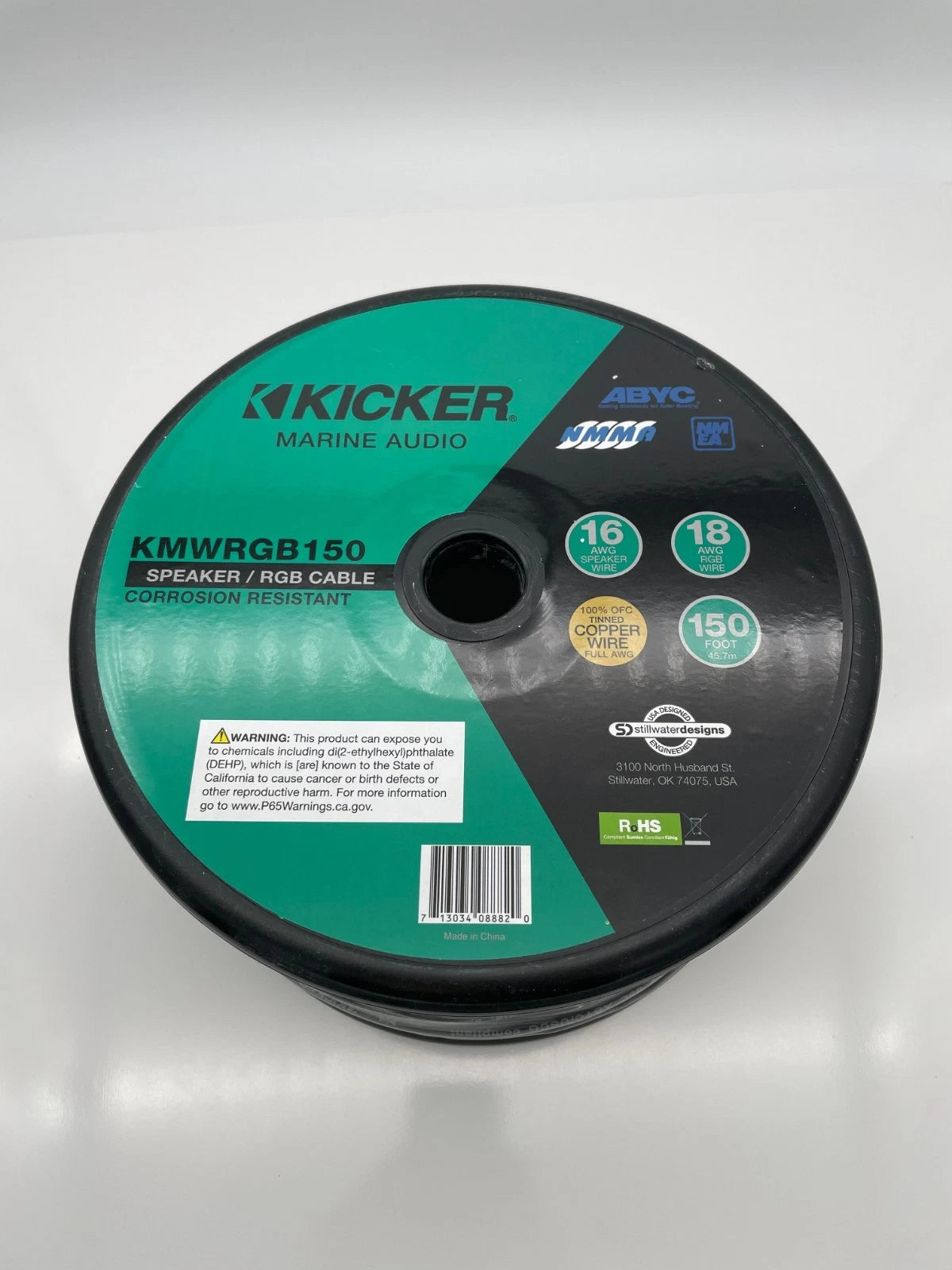 Kicker 46KMWRGB150 Marine 16awg Speaker Wire + LED Power in One Sold by The Foot