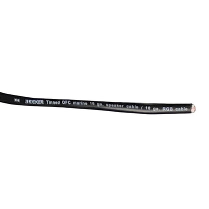 Kicker 46KMWRGB150 Marine 16awg Speaker Wire + LED Power in One Sold