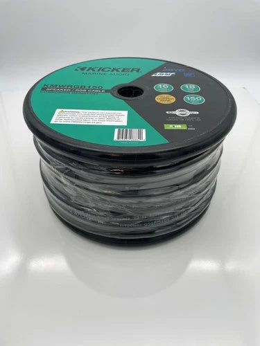 Kicker 46KMWRGB150 Marine 16awg Speaker Wire + LED Power in One Sold
